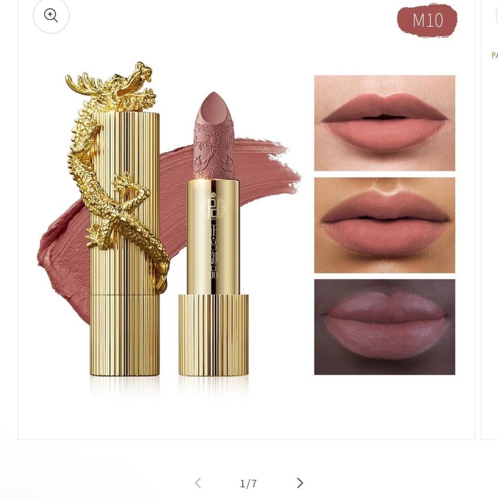Brand New Rare Palace Identity Chinese Dragon Lipstick M10